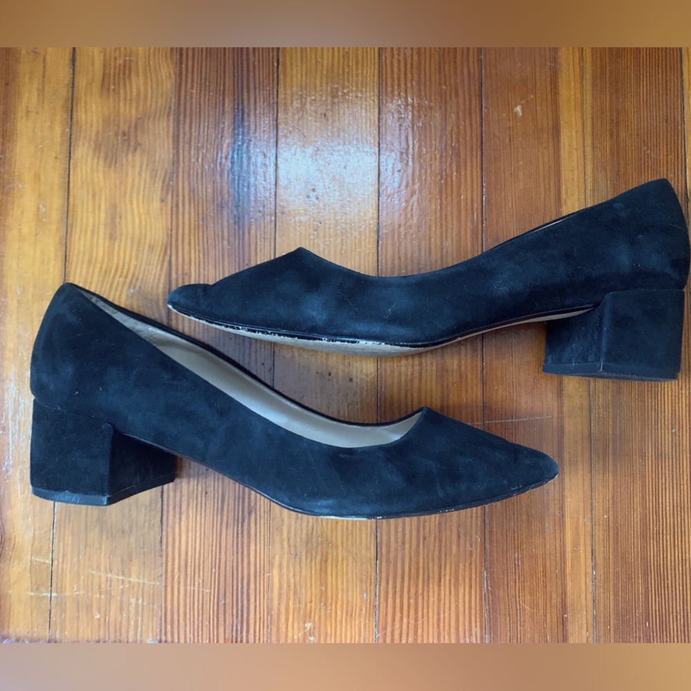 Steve Madden Cormac Black Kitten Heel | Size 8.5